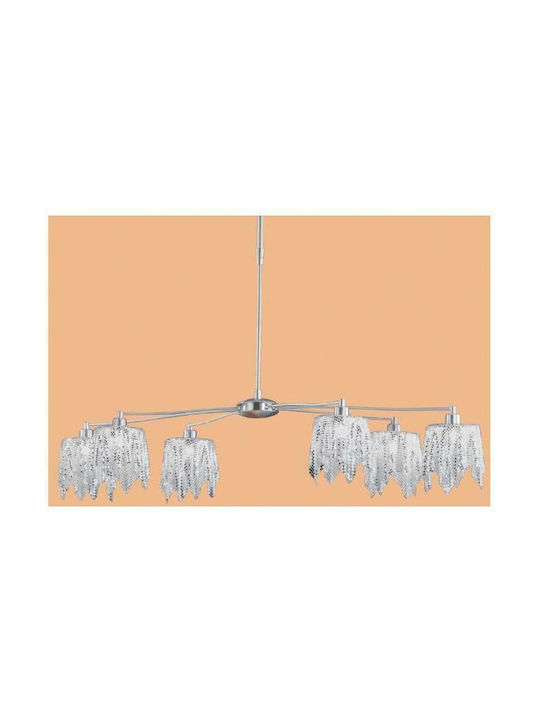 Eglo Scido Pendant Light Single-Light Silver