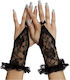 Softline 7707 Short Gloves Sexy Black Gloves