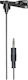 Audio Technica ATR3350xiS Kondensator (Kleine Membran) Mikrofon 3,5mm Πέτου, Clip On für Kamera