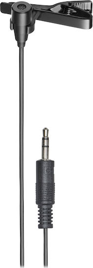 Audio Technica ATR3350xiS Kondensator (Kleine Membran) Mikrofon 3,5mm Πέτου, Clip On für Kamera