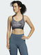 Adidas All Me Primeknit Women's Sports Bra without Padding Black