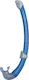 Divetek Iris Snorkel Blue with Silicone Mouthpiece