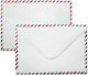 Justnote Invitation Envelopes Set 50pcs 11.4x16cm White Αεροπορίας