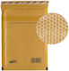 Justnote Envelope Bag Type with Bubble Wrap 1pcs in Beige Color
