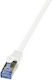LogiLink S/FTP Cat.6 (Gigabit) Καλώδιο Δικτύου Ethernet 7.5m Γκρι