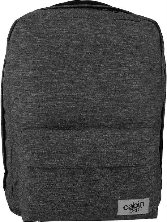 Cabin Zero Varsity Dark Melange 26L School Bag Backpack Junior High-High School in Gray color 26lt