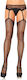 Leg Avenue Fischernetzstrümpfe Sexy Schwarze Socken