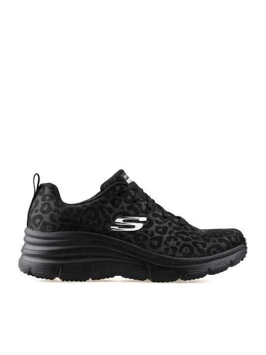 Skechers Fashion Fit Γυναικεία Αθλητικά Παπούτσια Running Μαύρα