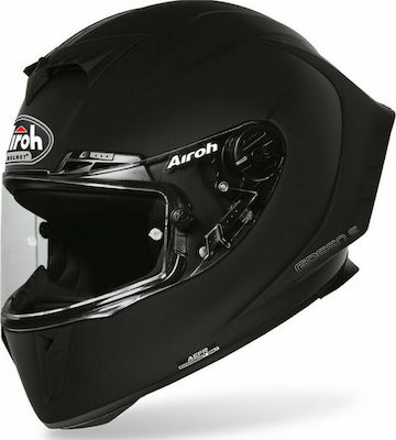 Airoh GP 550 S Full Face Helmet with Pinlock 1370gr Black Matt AIR000KRA213