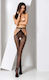 Passion S001 Crotchless Pantyhose Stockings Sexy Tights Black