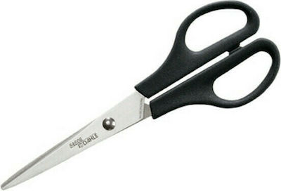 Durable Standard Scissors 15cm with Metallic Blade Black