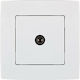 Elmark City TV Antenna Socket Basic in White color 190251