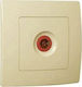 Makel Lillium TV-Buchse Antenne in Beige Farbe ...