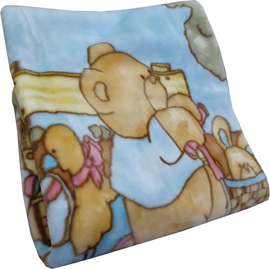 Lorelli Κουβέρτα Ισπανίας Κούνιας Microfiber 100x140εκ.