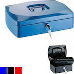 Alco Κουτί Ταμείου με Κλειδί Μεταλλικό 8430-BL Μπλε