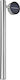 Navaris Solar Light Floor Column Natural White 4000K with Photocell IP44 15.4cmx8.9cmx65.3cmcm
