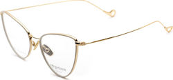 Eyepetizer Cecile Women's Metal Butterfly Frame...
