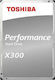 Toshiba X300 Performance 12TB HDD Hard Drive 3.5" SATA III 7200rpm with 256MB Cache for Desktop / NAS / Server HDWR21CUZSVA