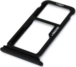 Βάση Κάρτας Sim & SD Μαύρο για Huawei P10 Βάση Κάρτας Sim & SD Μαύρο για Huawei P10