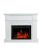 Hitense Soprano De Lux Επιδαπέδιο Ηλεκτρικό Τζάκι 2000W 99x82.5cm Λευκό