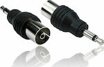 Ultimax AU1406 Converter 3.5mm male to Coaxial female