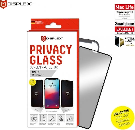 Displex Privacy Tempered Glass (iPhone 11 Pro / X / XS)