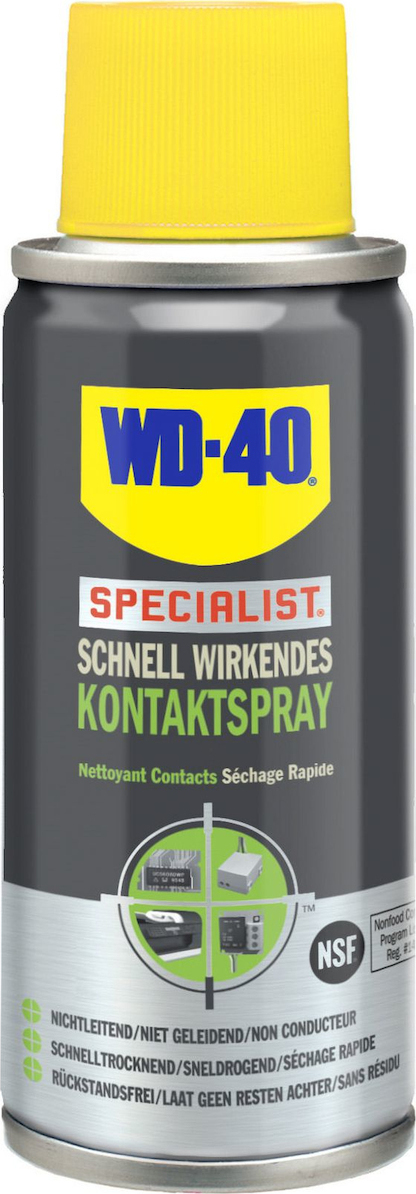 Wd 40 Specialist Electrical Contact Cleaner Contact Cleaner Spray 100ml
