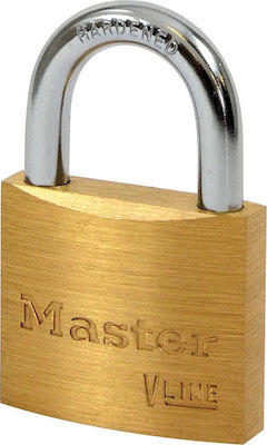 4140KA Steel Padlock Brass with Key 40mm 1pcs