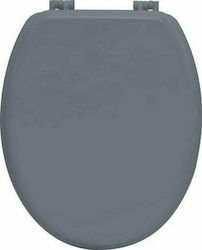 Plastic Toilet Seat Gray 4101180 45.6cm