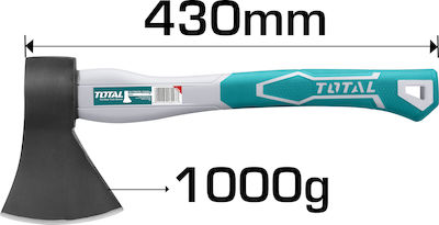 Total THT7810006 Axt Zerkleinerung Länge 43cm und Gewicht 1000gr