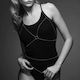 Bijoux Indiscrets Magnifique Bra Chain Секси Бижу Сребристо