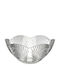 Click Decorative Bowl Glass Transparent 25x25x12cm