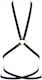 Bijoux Indiscrets Maze Multi-Way Body Harness Harness Black