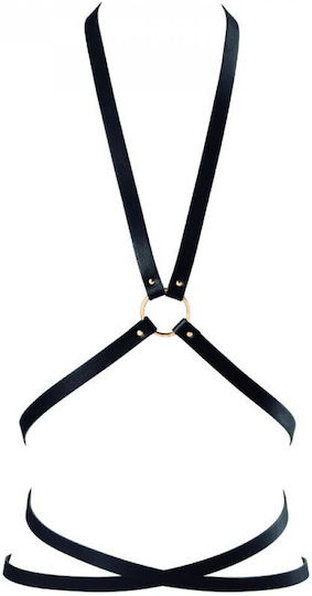 Bijoux Indiscrets Maze Multi-Way Body Harness Harness Black
