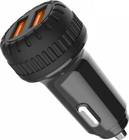 Moxom MX-VC07 Car Charger 2.4A with one Port: 1xUSB Black Color