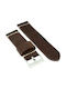 Diloy Straps Curea din piele Maro 22mm