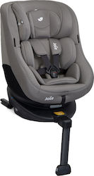 Joie Καθισματάκι Αυτοκινήτου Spin 360 0-18 kg με Isofix Grey Flannel