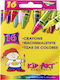 Justnote Non Toxic Set de creioane colorate cu 16 culori