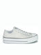 Converse All Star Lift Industrial Glam Flatforms Sneakers Gray