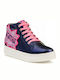 Kids Sneakers High Anatomic Navy Blue