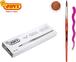 Jovi Στρογγυλό Round Paint Brush Πινέλο Στρογγυλό Νο10 No10