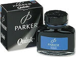 Parker Quink Replacement Ink for Pen in Blue color Washable 57ml 57ml