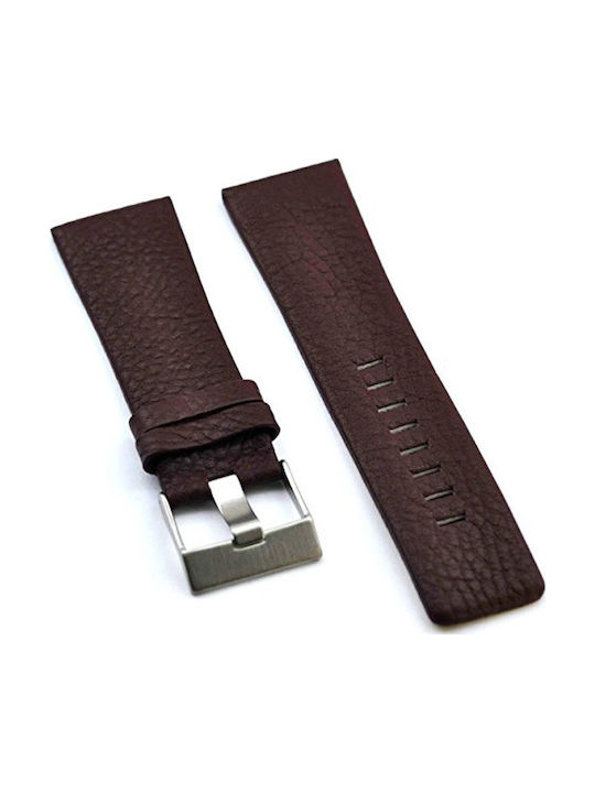 Leather Trade Strap for Diesel Coffee 29mm