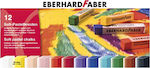 Eberhard Faber 10mm Crayons Set Ξηροπαστέλ 12 Colours