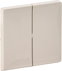 Legrand Valena Life Lichtschalterplatte Doppelr...