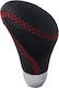 Autoline Shift Knob Red Stitch Ταχυτήτων Univer...