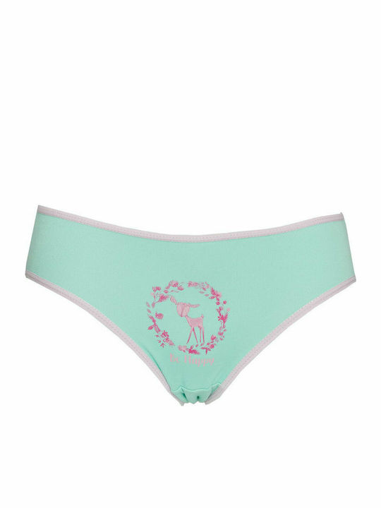 Nina Club I'm Happy Kids' Brief Green