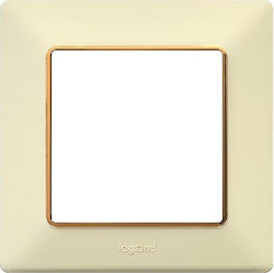 Legrand Valena Life Schalterrahmen 1-fach Verti...