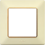 Legrand Valena Life Vertical Switch Frame 1-Slot Beige 754061