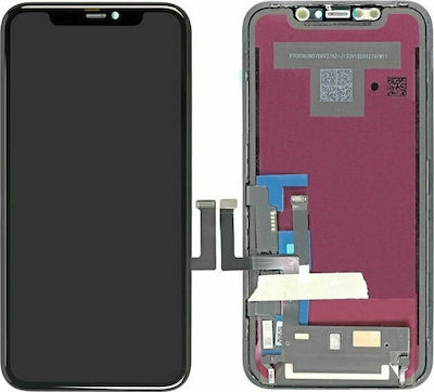 OLED Mobile Phone Screen Replacement with Touch Mechanism for iPhone 11 (Black)